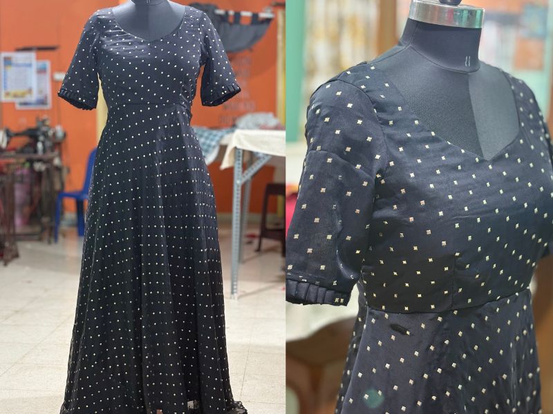 Umbrella Cut Gown