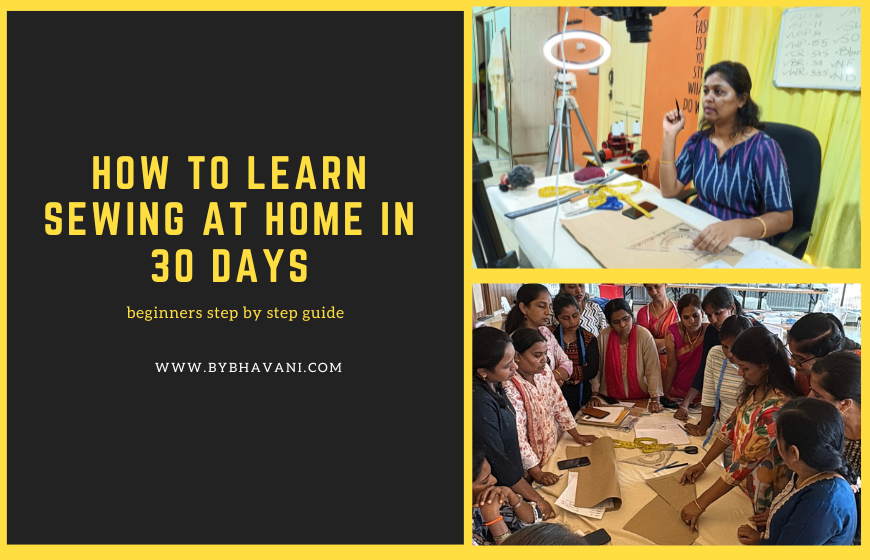 How to Learn Sewing at Home in 30 Days – Beginner's Step-by-Step Guide